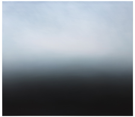 Jan Kromke, Landschaft 145.2, 2014, l auf Leinwand, 145 x 165 cm