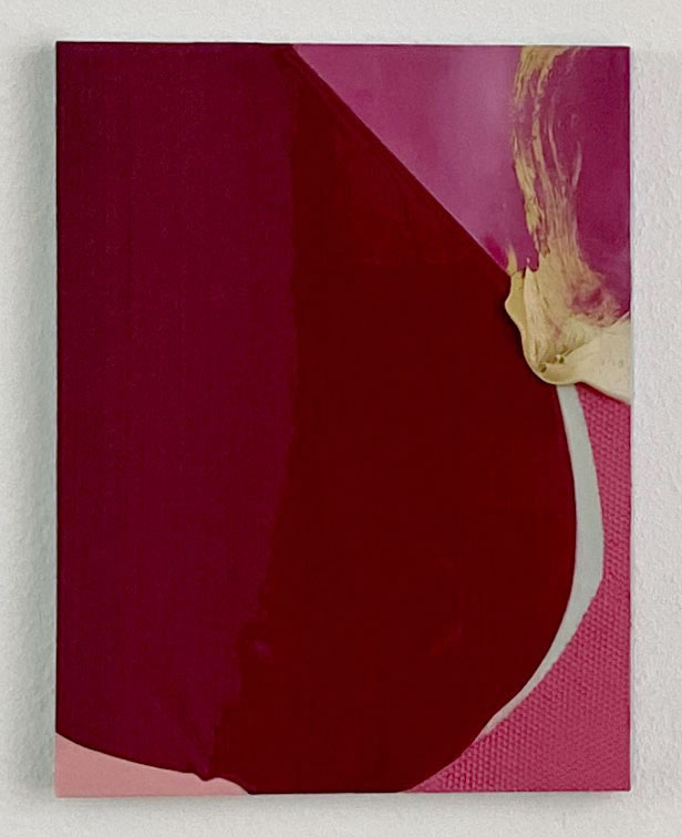 Fragment - Acryllack, Acryl und Öl auf Holz - 2020 - 40 x 30 cm 